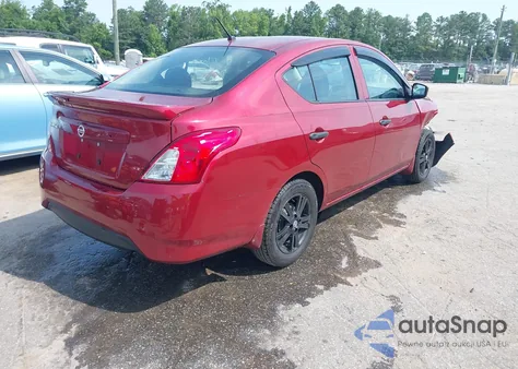 2019 Nissan Versa 1.6 S+ from USA, damaged, VIN 3N1CN7AP9KL801800